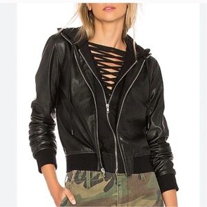 Bailey 44 Black Faux Leather Jacket
